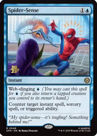 Image of Spider-Sense (PRE-046) - Prerelease Cards Foil