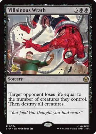 Image of Villainous Wrath (PRE-074) - Prerelease Cards Foil