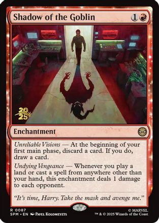 Image of Shadow of the Goblin (PRE-087) - Prerelease Cards Foil