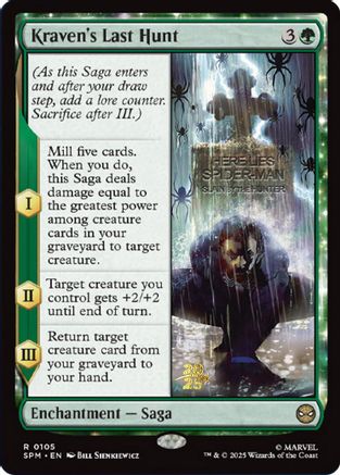 Image of Kraven's Last Hunt (PRE-105) - Prerelease Cards Foil