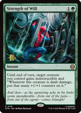 Image of Strength of Will (PRE-118) - Prerelease Cards Foil