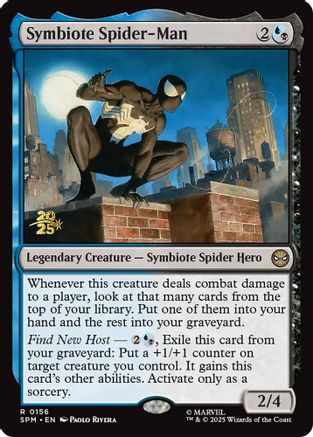 Image of Symbiote Spider-Man (PRE-156) - Prerelease Cards Foil