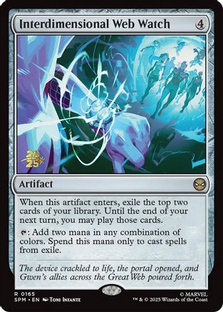 Image of Interdimensional Web Watch (PRE-165) - Prerelease Cards Foil