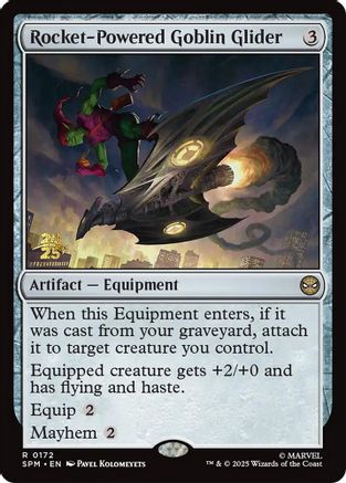 Image of Rocket-Powered Goblin Glider (PRE-172) - Prerelease Cards Foil