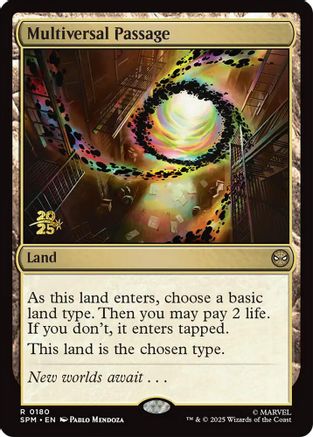 Image of Multiversal Passage (PRE-180) - Prerelease Cards Foil