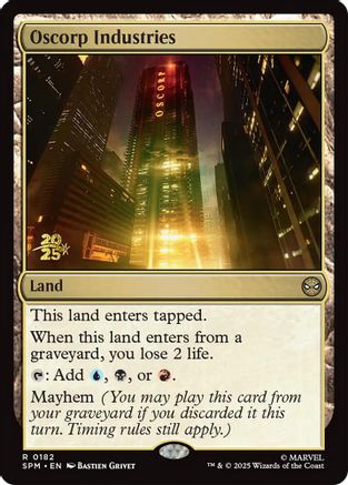 Image of Oscorp Industries (PRE-182) - Prerelease Cards Foil