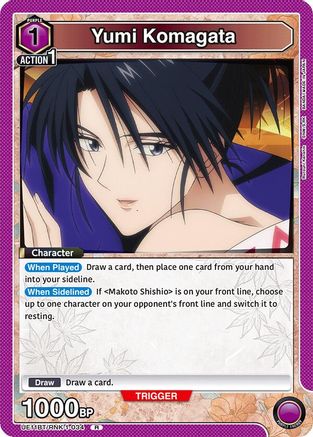 Image of Yumi Komagata (UE11BT/RNK-1-034) - UE11BT Rurouni Kenshin Foil