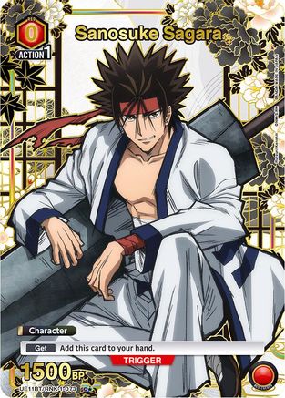 Image of Sanosuke Sagara (073) (C*) (UE11BT/RNK-1-073) - UE11BT Rurouni Kenshin Foil