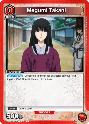 Image of Megumi Takani (080) (UE11BT/RNK-1-080) - UE11BT Rurouni Kenshin