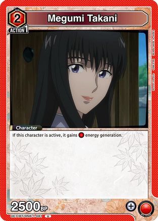 Image of Megumi Takani (081) (UE11BT/RNK-1-081) - UE11BT Rurouni Kenshin