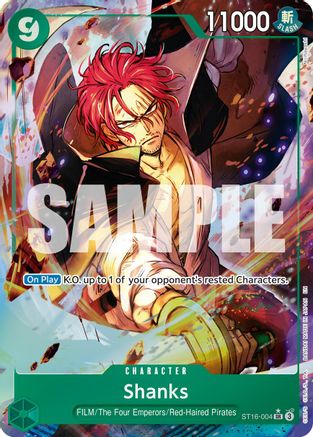 Image of Shanks - ST16-004 (Alternate Art) (ST16-004) - Premium Booster -The Best- Vol. 2 Foil
