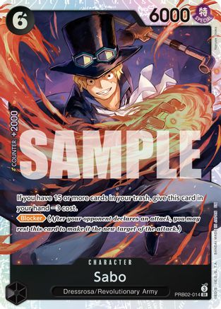 Image of Sabo - PRB02-014 (PRB02-014) - Premium Booster -The Best- Vol. 2 Foil