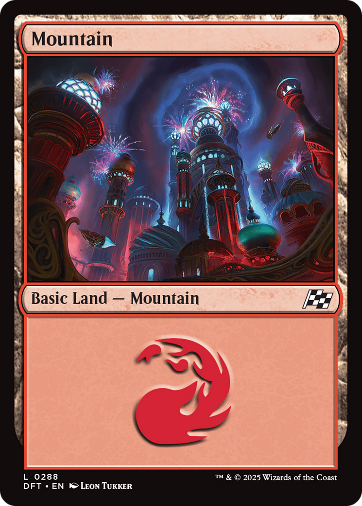 Image of Mountain (0288) (DFT-288) - Aetherdrift Foil