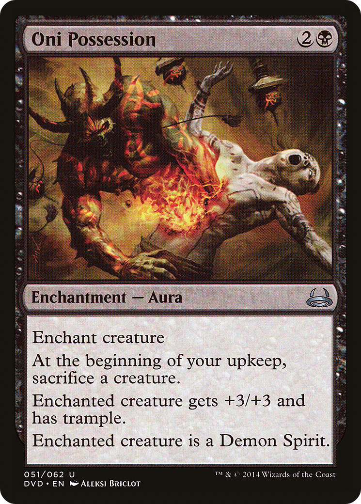 Image of Oni Possession (DD3-) - Duel Decks Anthology: Divine vs. Demonic