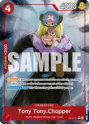 Image of Tony Tony.Chopper (Alternate Art) (OP10-011) - Premium Booster -The Best- Vol. 2 Foil