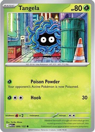 Image of Tangela 006  ME01 Mega Evolution - Common