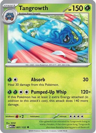 Image of Tangrowth 007  ME01 Mega Evolution - Uncommon