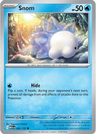 Image of Snom 042  ME01 Mega Evolution - Common