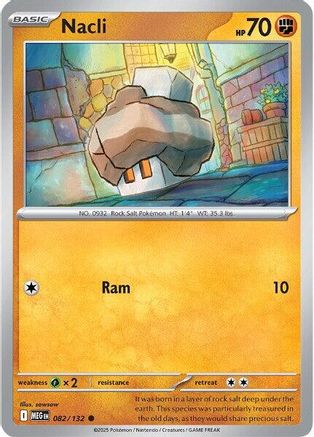 Image of Nacli 082  ME01 Mega Evolution - Common
