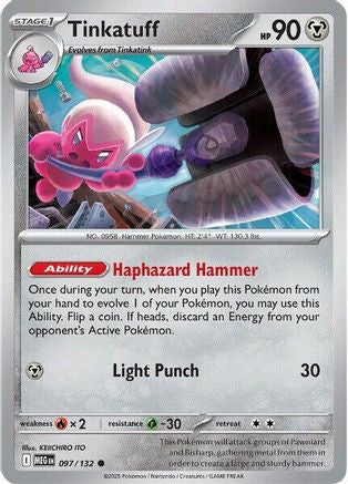 Image of Tinkatuff 097  ME01 Mega Evolution - Common
