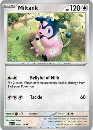 Image of Miltank 106  ME01 Mega Evolution - Common