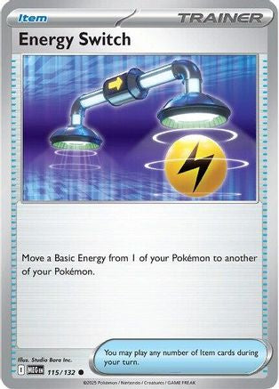Image of Energy Switch 115  ME01 Mega Evolution - Common