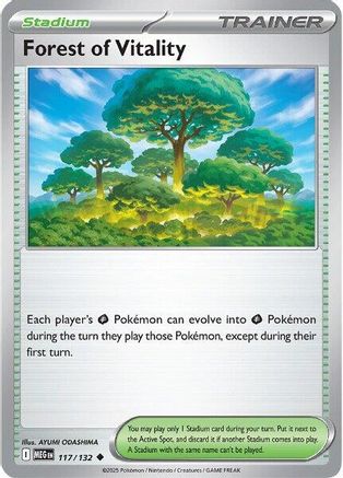 Image of Forest of Vitality 117  ME01 Mega Evolution - Uncommon