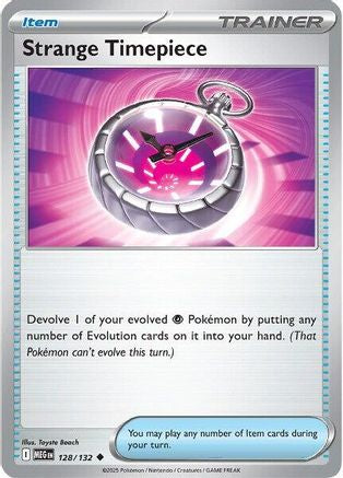 Image of Strange Timepiece 128  ME01 Mega Evolution - Uncommon
