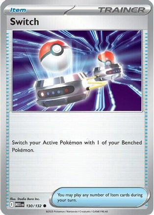 Image of Switch 130  ME01 Mega Evolution - Common