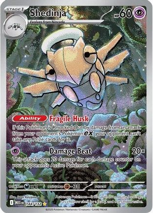 Image of Shedinja 144/132  - Holofoil ME01 Mega Evolution - Illustration Rare