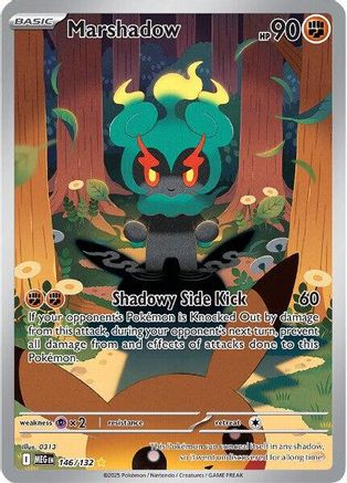 Image of Marshadow 146/132  - Holofoil ME01 Mega Evolution - Illustration Rare