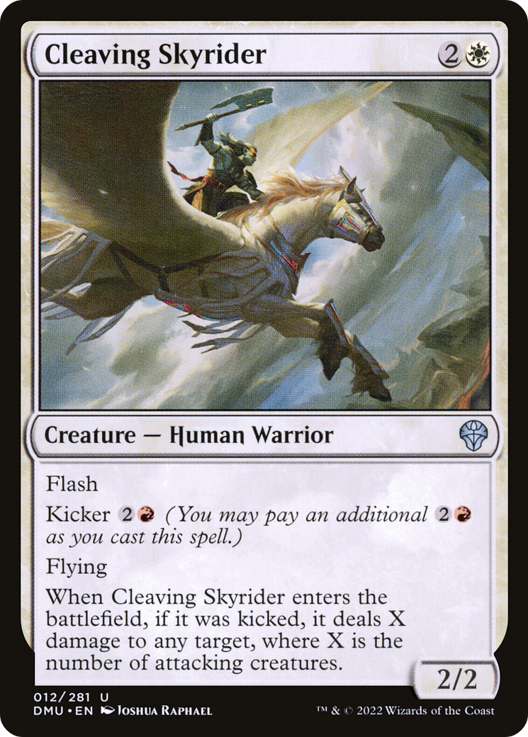 Image of Cleaving Skyrider (DMU-012) - Dominaria United Foil