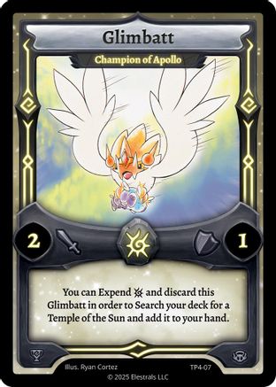 Image of Glimbatt - Champion of Apollo (TP4-07) - Organized Play Series 4