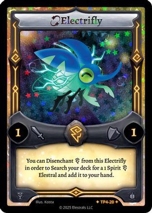 Image of Electrifly (TP4-20) - Organized Play Series 4 Holo