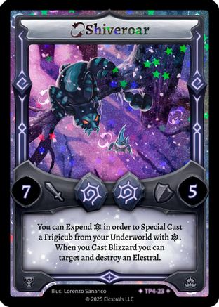 Image of Shiveroar (TP4-23) - Organized Play Series 4 Holo