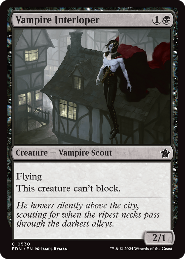 Image of Vampire Interloper (FDN-530) - Foundations