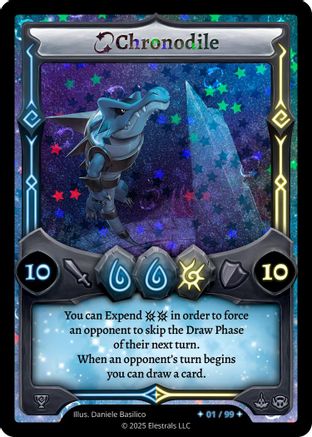 Image of Chronodile (Serialized) (x/99) - Organized Play Series 4 Holo
