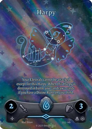 Image of Harpy (Full Art) (SS2-149) - Shattered Stars Chapter 2 SS2 Holo