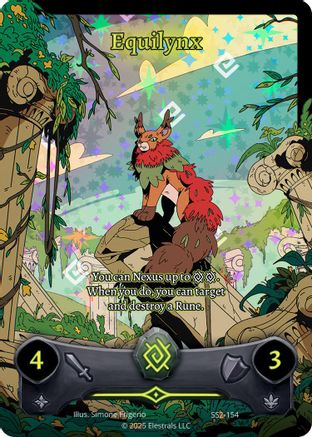 Image of Equilynx (Full Art) (SS2-154) - Shattered Stars Chapter 2 SS2 Holo