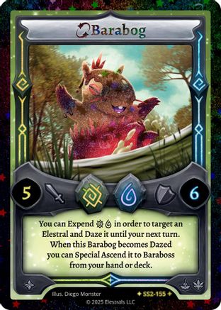 Image of Barabog (Stellar) (SS2-155) - Shattered Stars Chapter 2 SS2 Reverse Holo