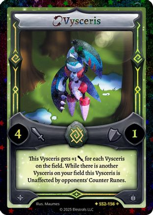 Image of Vysceris (Stellar) (SS2-156) - Shattered Stars Chapter 2 SS2 Holo