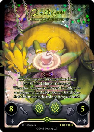 Image of Ladogon - Champion of Dionysus (Serialized) (x/10) - Shattered Stars Chapter 2 SS2 Holo