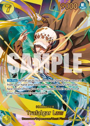 Image of Trafalgar Law - OP10-119 (SP) (OP10-119) - Premium Booster -The Best- Vol. 2 Foil