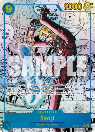 Image of Sanji (Manga) (OP06-119) - Premium Booster -The Best- Vol. 2 Foil
