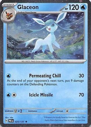 Image of Glaceon 025/131  - Holofoil Miscellaneous Cards & Products - Rare