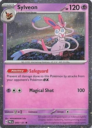 Image of Sylveon 040/131  - Holofoil Miscellaneous Cards & Products - Rare