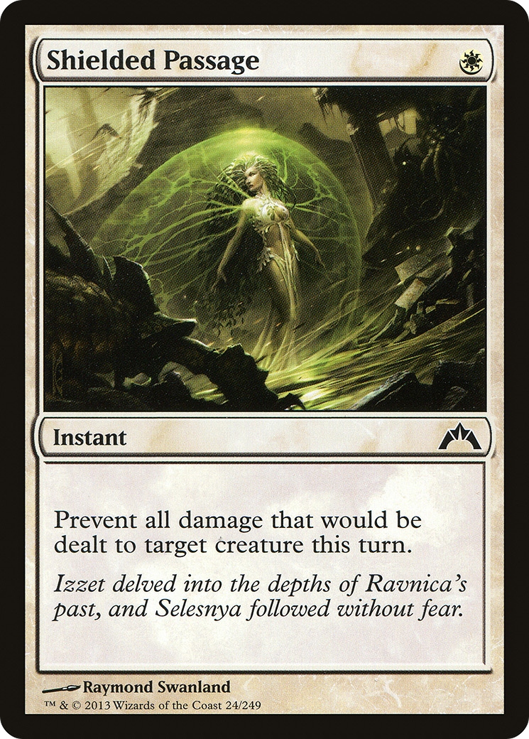 Image of Shielded Passage (GTC-024) - Gatecrash