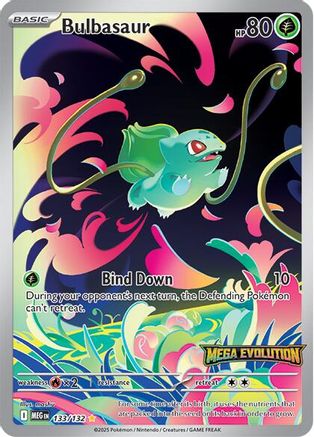 Image of Bulbasaur 133/132  - Holofoil Miscellaneous Cards & Products - Illustration Rare