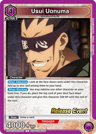 Image of Usui Uonuma (UEPR/RNK-1-050) - UE11BT Rurouni Kenshin Release Event Cards