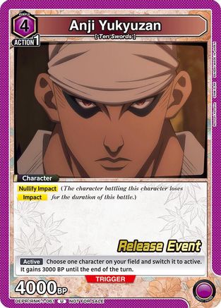 Image of Anji Yukyuzan (UEPR/RNK-1-061) - UE11BT Rurouni Kenshin Release Event Cards